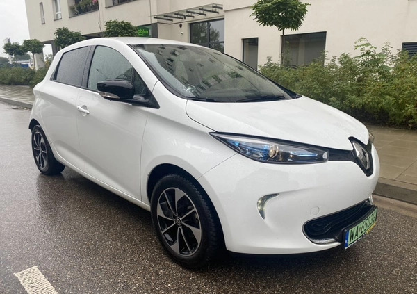 Renault Zoe cena 59000 przebieg: 60000, rok produkcji 2019 z Warszawa małe 254